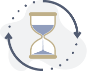 Hourglass Icon | Panciera Funeral Home & Cremation Hollywood Fl